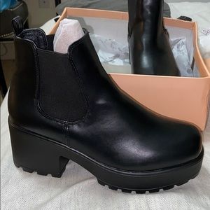 Size 8 booties from Nasty Gal. Never been worn.